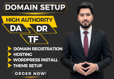I will create high authority 10 Domains Setup for you business or agency