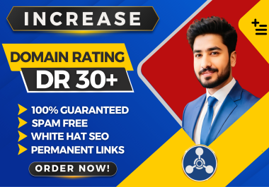 Domain Rating DR 30 Plus With Dofollow Backlinks