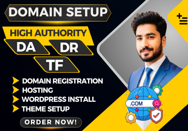 I will create high authority 10 Domains Setup for you business or agency