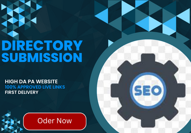 Manually Create 60 Directory Submission High Quality Seo Backlinks