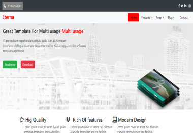 Create a responsive WordPress Website design with WordPress WooCommerce.