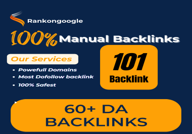 80+ Safe SEO Backlinks and 100+ Manual PR9 DA Links Boost your Google &nbsp Ranking