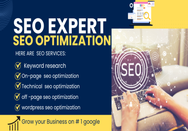 I will do on page SEO and technical optimization of your wordpress website