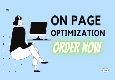I will do On page optimization for your wordpress