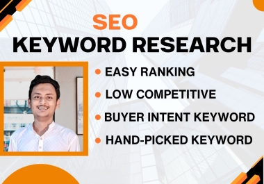 I will research quality seo keywords
