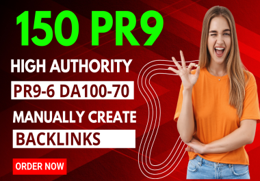 You will get 150+ PR9 High DA White Hat Profile Backlinks for SEO Link Building