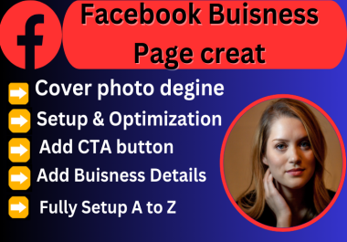 I will creat and setup business page
