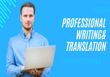 Professional writing & translation