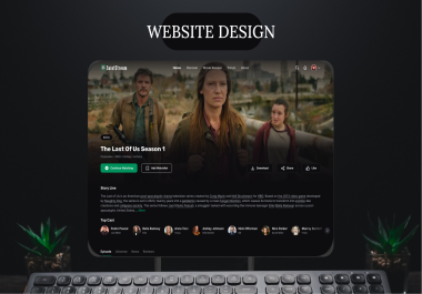 I will do your website or landing page UI in figma