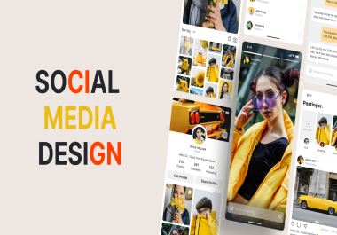 I will design social media posts,  instagram,  facebook ads,  banner design