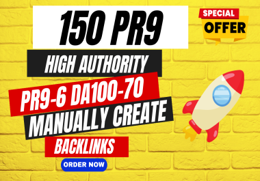 150 Pr9 High Authority Profile Backlinks-Boost Rank