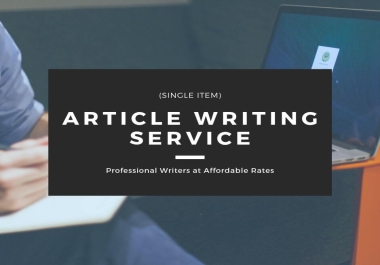 Enhance Your Online Presence with Professional Article Writing Services