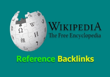 Create Wikipedia Reference Backlinks Niche Relevant-SEO