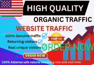 REAL USA BUYERS & GEO TARGETING HIGH QUALITY WEBSITE TRAFFIC