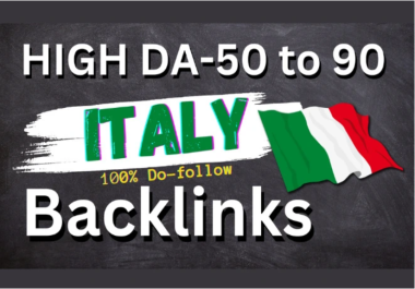 build 20 google ranking local high da italy backlinks italian seo link building