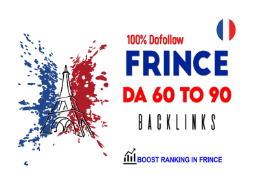20 premium high quality french backlinks,  france da authority forum seo link building