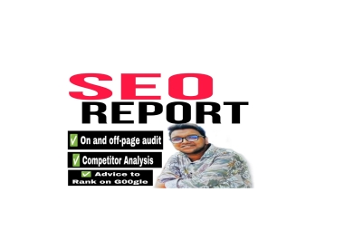 On page and Off page SEO audit