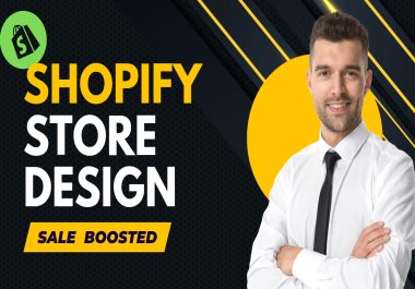 I will fully design your shopify store