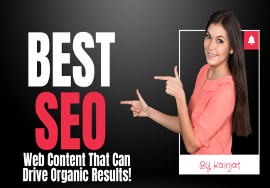 I wll write seo freiendly Website content