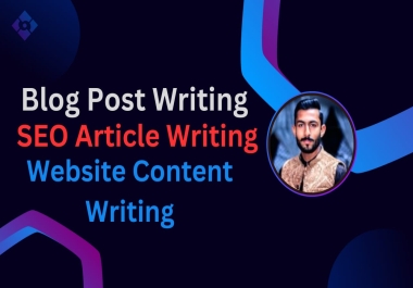 I will do article writing,  blog writing,  with trending keywords