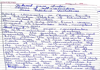 I can do data entry work 300 per page and I can convert data pdf to hand writing and in Ms word