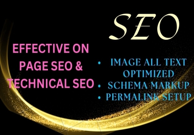 I will enhance website visibility with effective on page SEO
