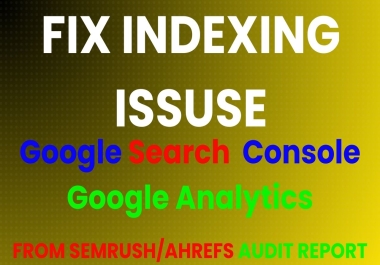 I will comprehensive SEO solutions for Google search console errors.
