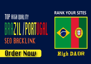 I will do 26 high authority portugal brazil backlinks portuguese link building