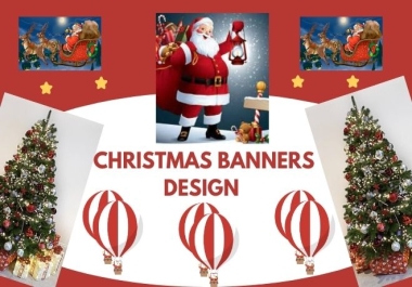 High Quality Christmas Banners Design Low Price