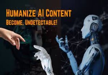 i will edit rewrite and humanize ai chatbot article and blogs