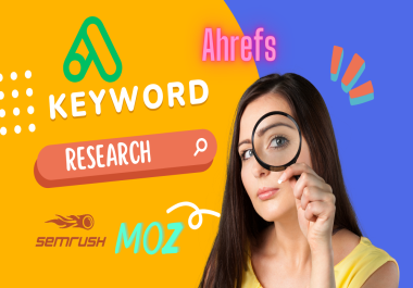 I will do profitable keyword research with competitor analysis for top ranking