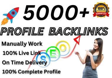 I will create 1550 social profiles live backlinks for boost your site