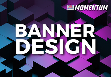 Custom Banner Design for Websites and Social Media