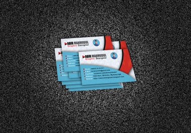I will creative visiting card & mockups & logo with genuine expertise