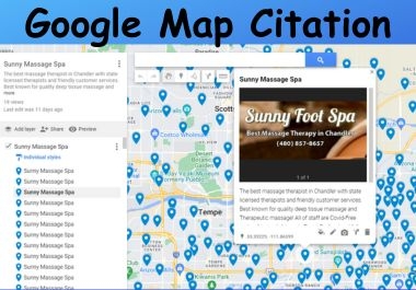 5000 Google Map Citations for local SEO and GMB Ranking