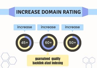i will boost DR increase ahrefs domain rating high authority