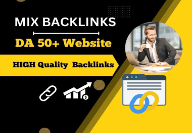 I will create 100 all best quality mix backlinks SEO service