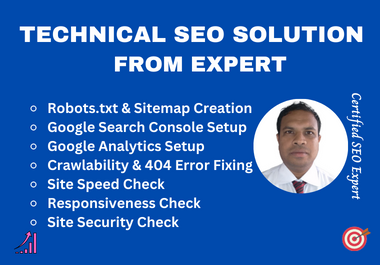 I will do advanced Technical SEO Audit and fix error to boost your site performance