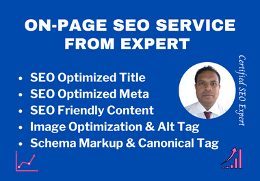 I will provide complete On-Page SEO service to optimize your website for online visibility