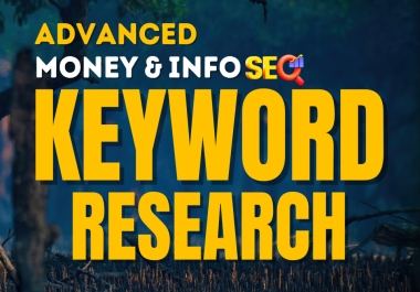 Advanced keyword research and competitor analysis for ranking at the top