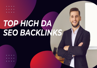 High quality dofollow SEO backlinks high da authority link building