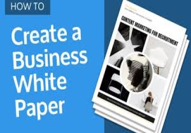 A captivating and informative Business Whitepaper