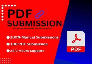 I will do a PDF submission to the top 100 high da document sharing sites