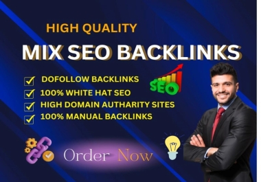 I will manually submit 100 high quality mixed SEO backlinks
