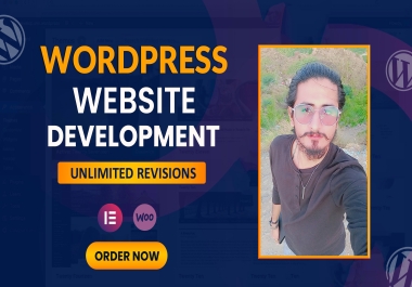 I will do wordpress website development,  design or redesign wordpress landing page