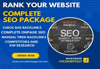 I'll Boost Your Website's Google Ranking to the Top