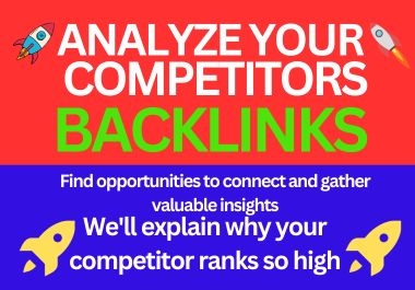 I'll provide you a full backlink audit report for any website
