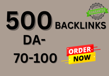 500+ High DA PA Permanent Do follow SEO Backlink Boost your Rank YOUR WEBSITE