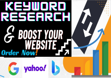 You will get Profitable Keyword Research,  Google SEO Keyword,  Competitor Analysis,  website audit
