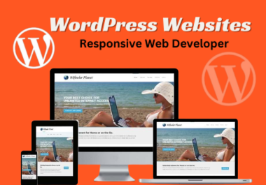 creating responsive and modern wordpress website design